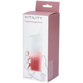 VITILITY Gobelet transparent