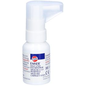 EMS Emser® spray pour la gorge et le pharynx au sel naturel