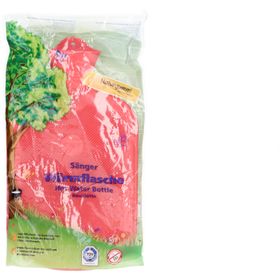 Sänger Bouillotte 2L – Rouge – Face Lisse & Cannelée