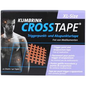 CROSSTAPE Patchs d'Acuponcture XL