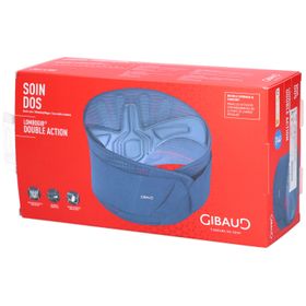 GIBAUD Lombogib Double Act ceinture lombaire 26 cm taille 3 bleu
