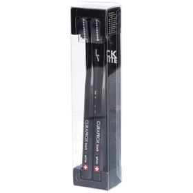 Curaprox Black is White brosses à dents duo noir