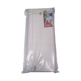 elsa Suisse Taie d'oreiller Coussin pour la nuque 70 x 9 cm, blanc