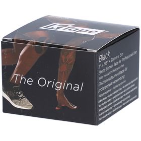 K-TAPE Bande élastique 5cm x 5 m Noir