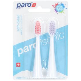 paro® Sonic soft-Clean - Têtes de brosse à dents de remplacement