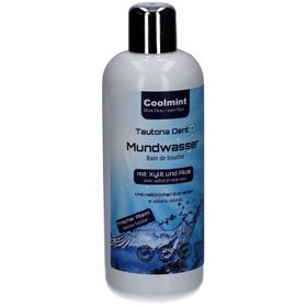 Tautona Dent Bain de Bouche Coolmint Sans Fluor avec Xylitol et Aloe
