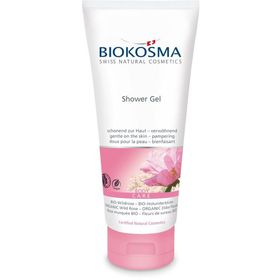 BIOKOSMA Gel douche Rose musquée et fleur de sureau bio