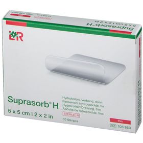Suprasorb® H Pansement hydrocolloïde fin 5 x 5 cm