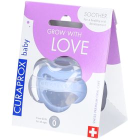 CURAPROX Sucette pour bébé Taille 0, convient à tous les âges