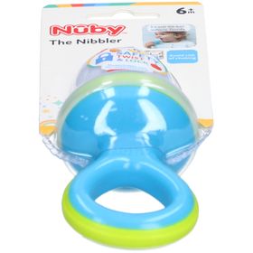 Nûby Tétine alimentaire avec capuchon aqua