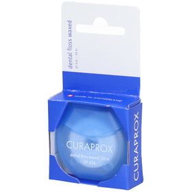 CURAPROX DF 834 fil dentaire 50m ciré menthe