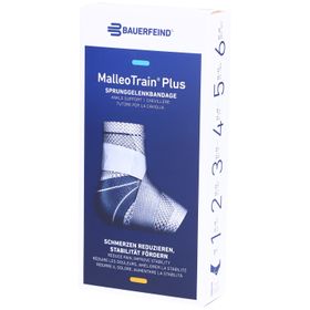 BAUERFEIND® Malleotrain® Plus Chevillère active taille 3 gauche titane