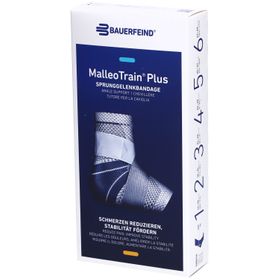 BAUERFEIND® Malleotrain® Plus Chevillère active taille 5 gauche titane