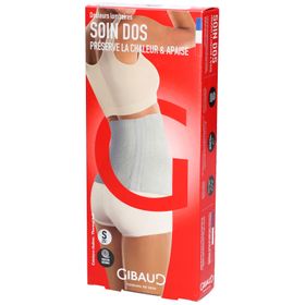 GIBAUD Ceinture thermique dos écrue 25 cm Taille S