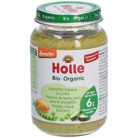 HOLLE Préparation aux légumes bio Pomme de terre, petit pois et courgette