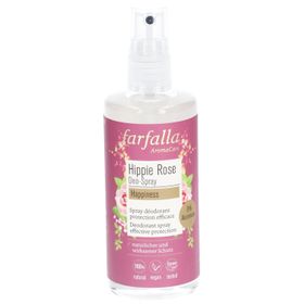 FARFALLA Hippie rose Happiness Spray déodorant protection efficace