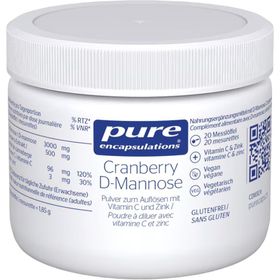 PURE ENCAPSULATIONS Poudre de Cranberry D-mannose