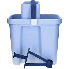 Ha-Ra® ERA Lot de seaux avec presse et accessoire d'essorage pour fibres de sol