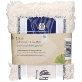 Ha-Ra® Fibre de sols 42 cm, blanche, longue, pour un nettoyage en profondeur du sol