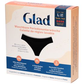 GLAD Culotte menstruelle nuit L absorption forte