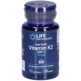 LIFE EXTENSION® Low Dose Vitamine K2 45µg