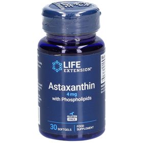 LIFE EXTENSION® Astaxanthine 4mg avec phospholipides