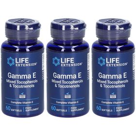 LIFE EXTENSION® Gamma E Mixed Tocopherols & Tocotrienols