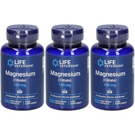 LIFE EXTENSION® Citrate de Magnéisum 100 mg