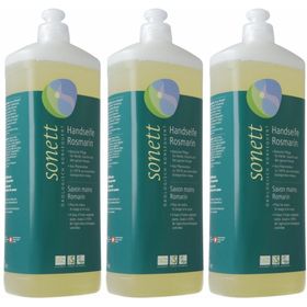 SONETT Savon liquide mains, visage & corps au romarin
