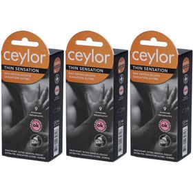 CEYLOR Préservatifs sensation fine