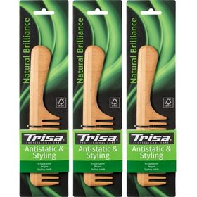 TRISA Natural Brillance peigne à cheveux