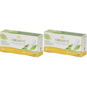 ORGANYC Tampons Regular sans applicateur