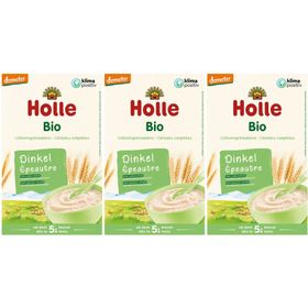 HOLLE Bébé Céréales complètes Épeautre bio