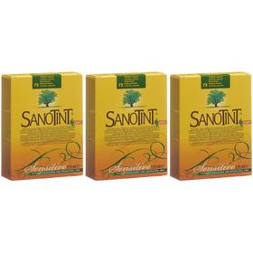 SANOTINT Sensitive Teinture de cheveux 73 couleur châtain naturel