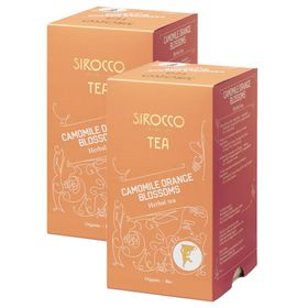 SIROCCO Sachets de thé Fleurs d'oranger camomille