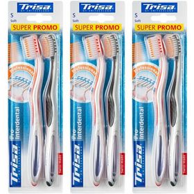 TRISA Brosses à dents souples Pro interdental