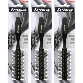 TRISA Basic Brosse à cheveux ronde styling large