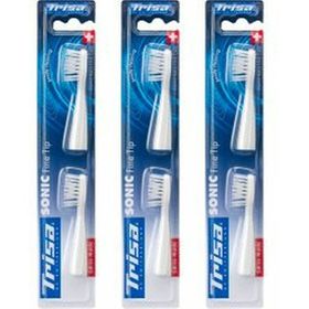 TRISA Sonic Fine Tip Têtes de brosse à dents