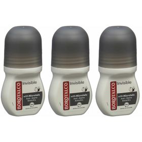 BOROTALCO Déodorant Invisible roll-on