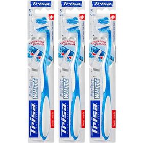 TRISA Brosse à dents souple Perfect white