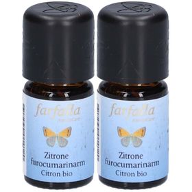 farfalla Citron bio pauvre en furocumarine, huile essentielle