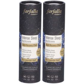 farfalla Intense Sleep Crème de nuit, Night Recovery Effect