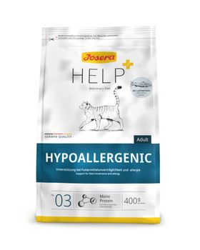 JOSERA Help+ Aliment diététique pour chat adulte - Hypoallergénique