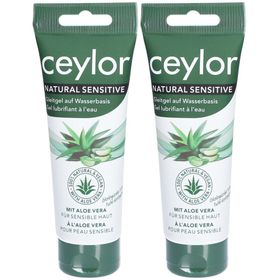 CEYLOR Natural Sensitive Gel lubrifiant à l'eau et à l'aloé vera