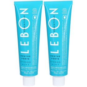 LEBON ESSENTIELS Dentifrice naturel menthe forte