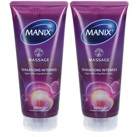 MANIX® Gel de massage stimulant Sensations intenses