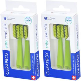 Curaprox CS 5460 Travel Set Ortho Recharge Verte