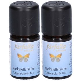 FARFALLA Huile essentielle Sauge Sclarée bio