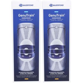 BAUERFEIND® GenuTrain Genouillère active, rotulienne et ligamentaire Taille 3 Comfort Titan