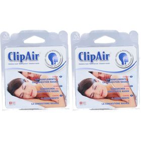 CLIPAIR Dilatateur nasal S/M/L contre les ronflements et la congestion nasale